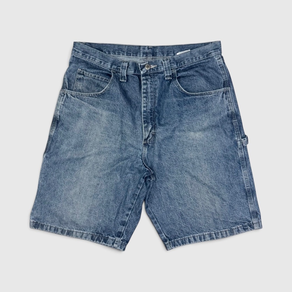 Wrangler Carpenter Denim Shorts - Men's - 33 - Blue